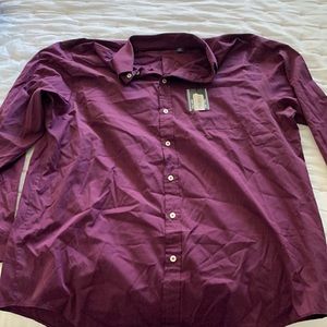 Purple Button Down